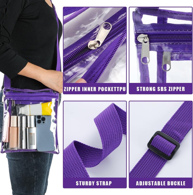 Lingshare Clear Bag For Stadium Events Clear Bags for Women - Image 4